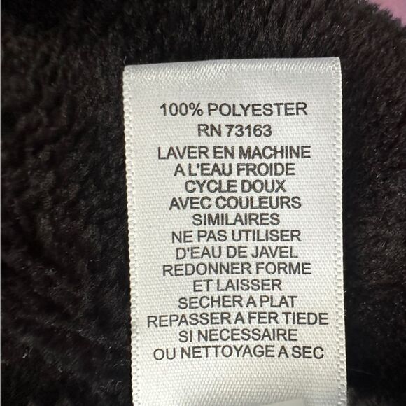 Cable&Gauge Stylish Warm Super Soft Sleeveless Zip Up Faux Fur Vest Size M - Picture 6 of 6